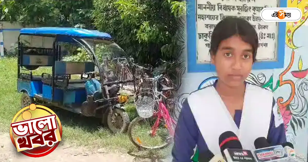 Toto Rickshaw : বাধা-বিপত্তিকে জয় করে টোটো হাতে সংসারের দায়িত্বে গায়ত্রী, লড়াইকে কুর্নিশ সকলের – gaighata 15 years old gayatri halder running whole family by drive toto rickshaw good news
