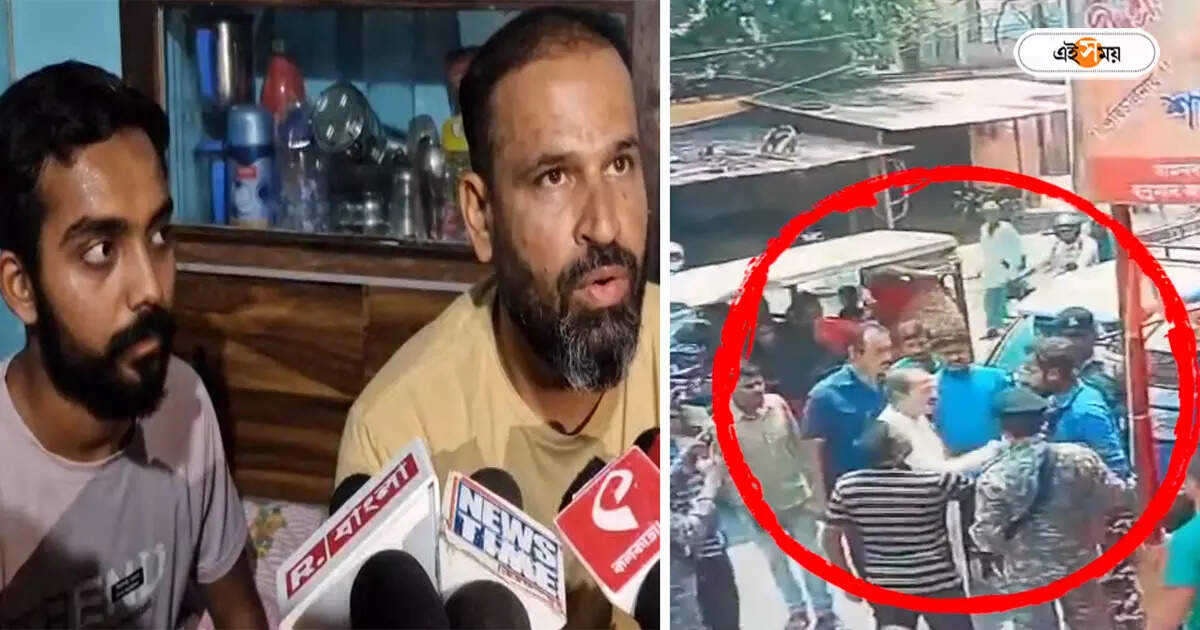 Yusuf Pathan : অধীরের রোষে পড়েন যুবকের বাবাও! ঘটনার নিন্দা, চড় খাওয়া কর্মীর পাশে ইউসুফ – yusuf pathan criticised adhir ranjan chowdhury for slapping a tmc worker