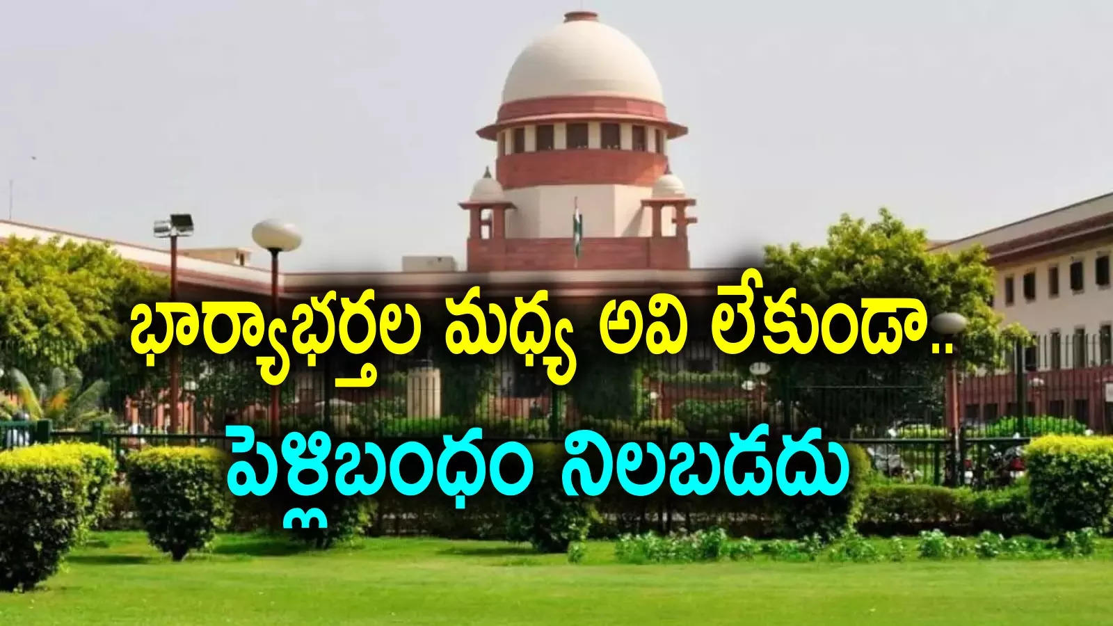 Supreme Court: జంటకు విడాకులు ఇస్తూ.. పెళ్లి గురించి ఆసక్తికర వ్యాఖ్యలు చేసిన సుప్రీంకోర్టు