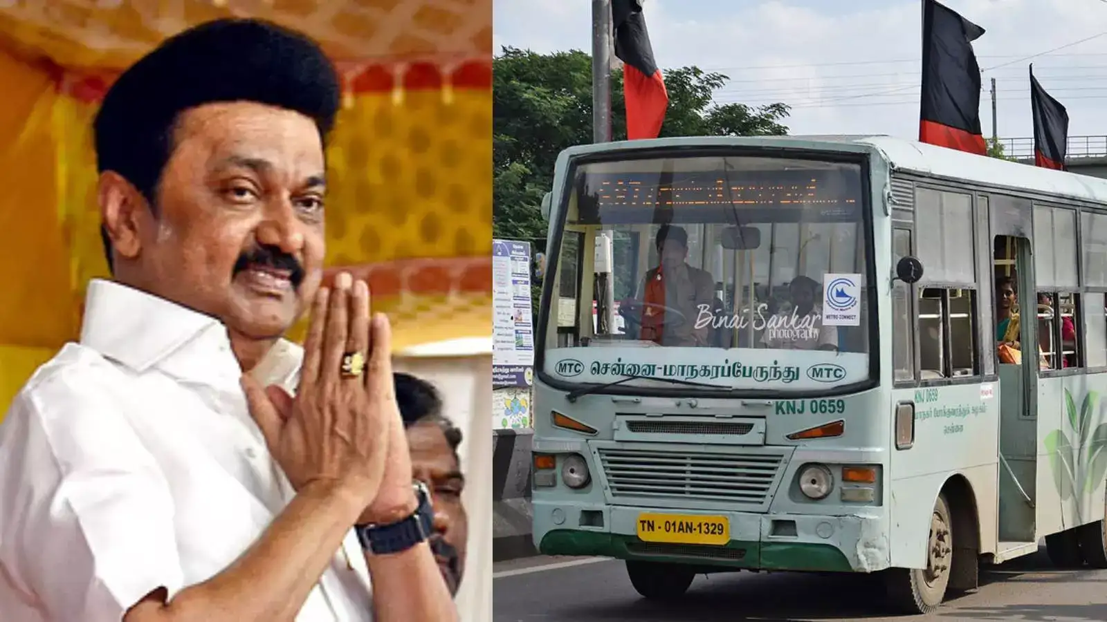 தஞ்சாவூரில் புதிய மினி பேருந்துகள் சேவை..தொடங்கி வைத்த முதல்வர் ஸ்டாலின்! 