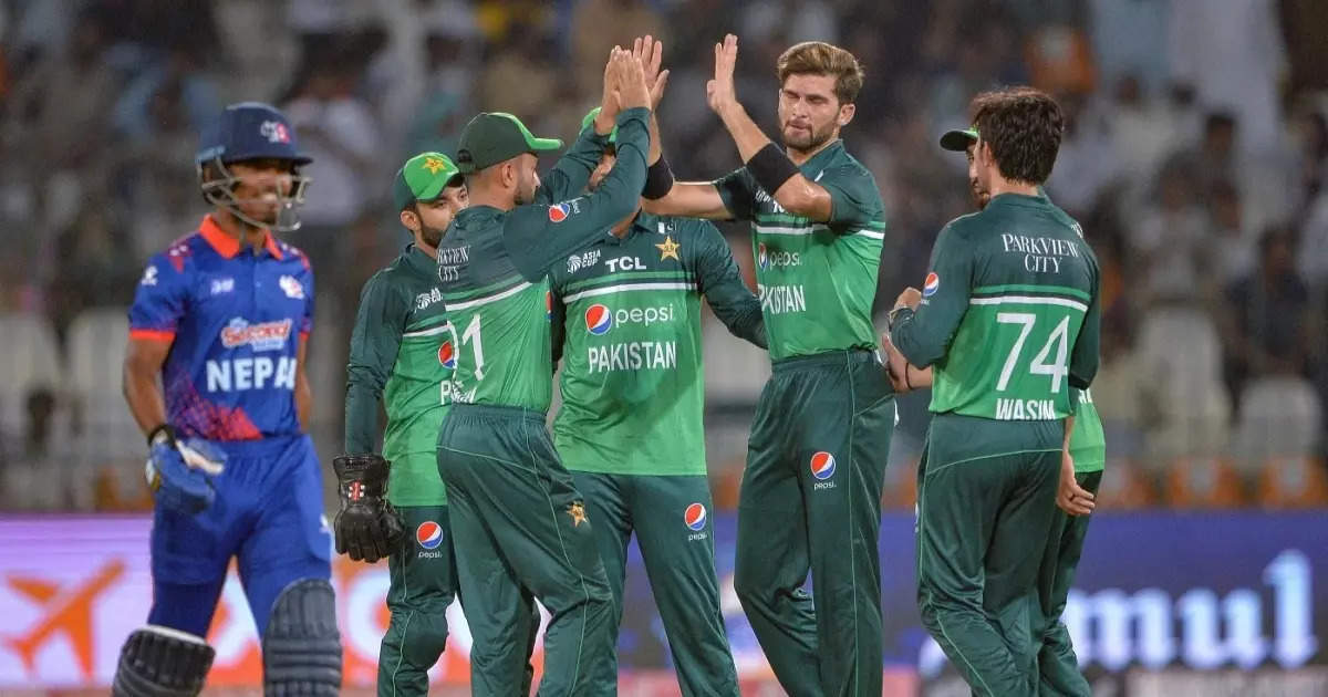 PAK vs NEP: Shaheen Afridi cools down the enthusiasm in the very first over, Nepal could not handle the storm of Pakistani pacers