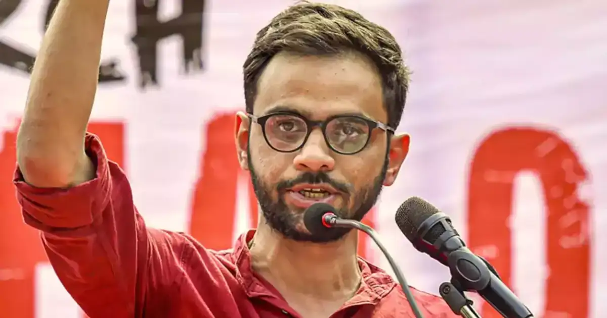 Why did Justice Mishra abstain from hearing on Umar Khalid's petition