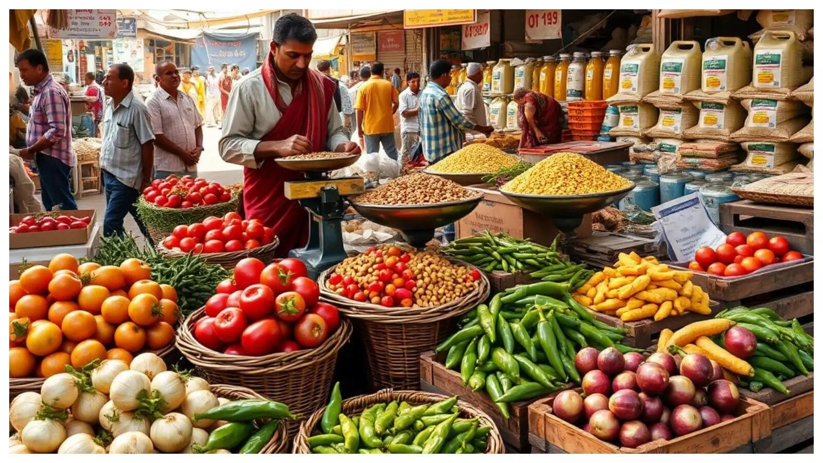 कम हो रही है महंगाई, आम आदमी को मिली राहत, सब्जियां और दालें हुईं सस्ती,  जानें CPI के नए आंकड़े - india retail inflation rate prediction 2025 relief  vegetables pulses cheaper plate