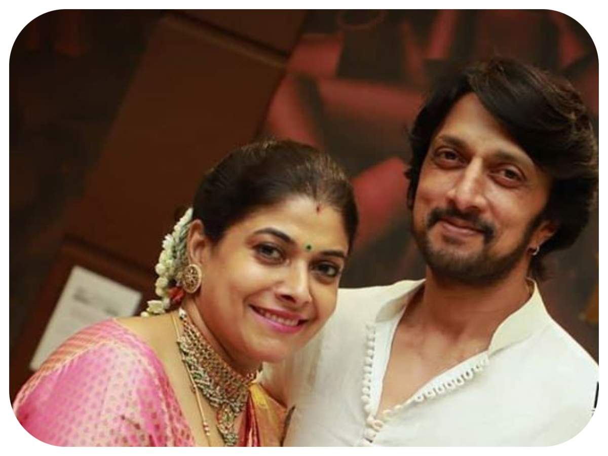 kannada actor sudeep marriage photos