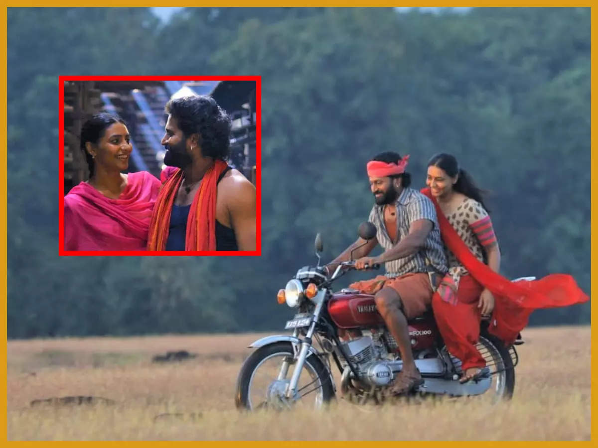 kantara movie, Rishab Shetty: ಸಿನಿಪ್ರಿಯರ ಮನಗೆದ್ದ 'ಕಾಂತಾರ' ಚಿತ್ರದ 'ಸಿಂಗಾರ  ಸಿರಿಯೆ' ಹಾಡು - rishab shetty sapthami gowda starrer kantara movie first  song released - Vijaya Karnataka