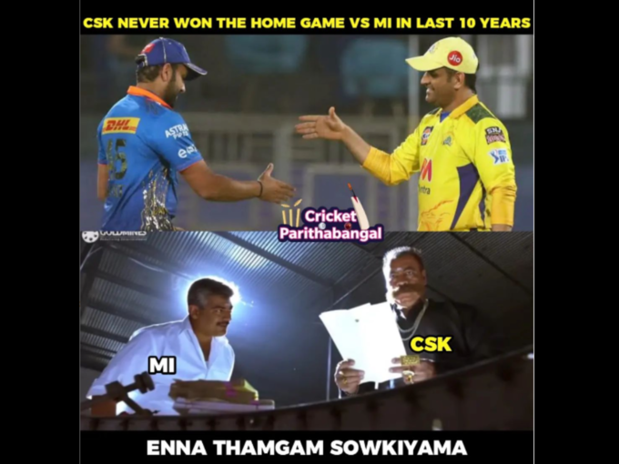 CSK vs MI 