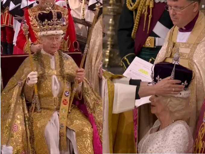 King Charles III crowned