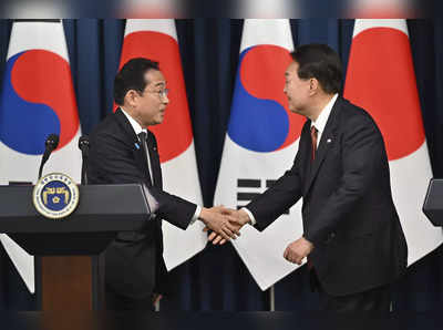 दुश्मनी भूल दोस्ती को तैयार जापान और दक्षिण कोरिया, सियोल पहुंचे किशिदा... किम जोंग के परमाणु बमों का खौफ? 