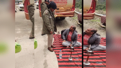 Kedarnath Dham Yatra मार्ग पर गुड़गुड़ा रहा था हुक्का, आस्था से खिलवाड़ पर पुलिस का ऐक्शन