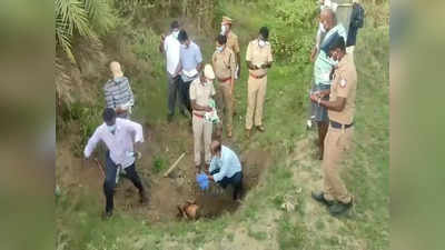 ஏரிவாய்க்காலில் பள்ளம் தோண்டியபோது இளம்பெண் சடலம் கண்டெடுப்பு- விழுப்புரத்தில் பரபரப்பு