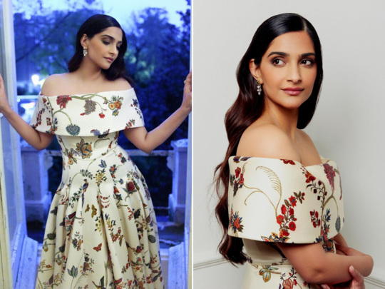 sonam kapoor floral gown: કિંગ ચાર્લ્સના રાજ્યાભિષેકમાં ફેશનિસ્ટા સોનમ કપૂર છવાઇ, 2 ડિઝાઇનર્સે તૈયાર કર્યા આઉટફિટ્સ 