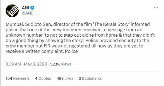 the kerala story tweet the kerala story tweet