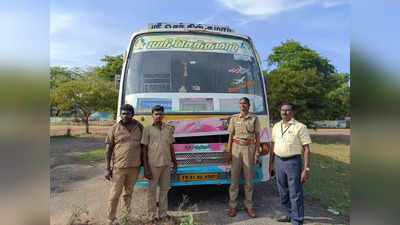 சிதம்பரம்; தனியார் பேருந்துகள் அடாவடி; அதிரடி காட்டிய பெண் ஆர்.டி.ஓ ஆய்வாளர்!