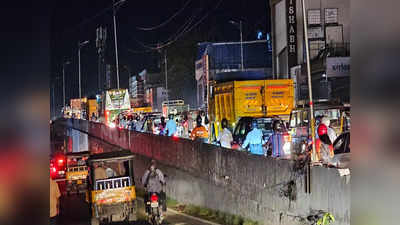 கோவையில் காற்றுடன் கூடிய கனமழை- மின் தடையால் பொதுமக்கள் அவதி