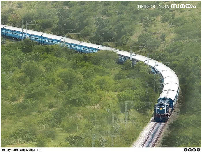 indias longest train route