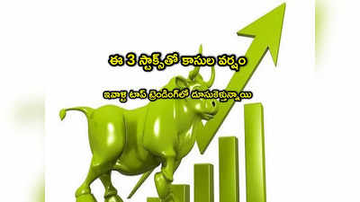 Stock Markets: మార్కెట్లలో అనిశ్చితి.. ఈ 3 స్టాక్స్ మాత్రం దూసుకెళ్తున్నాయి.. టాప్ ట్రెండింగ్‌లో!