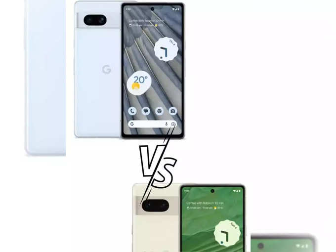 Google Pixel 7a vs Pixel 7 (बॅटरी आणि चार्ज) 