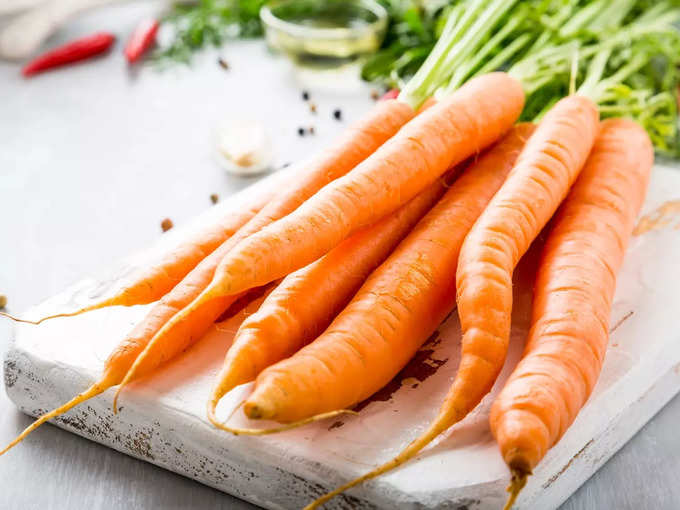 2.  Eat a carrot every day