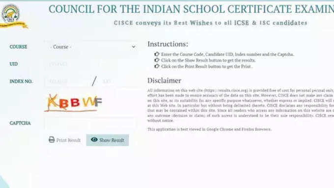 Icse Isc Results 2023