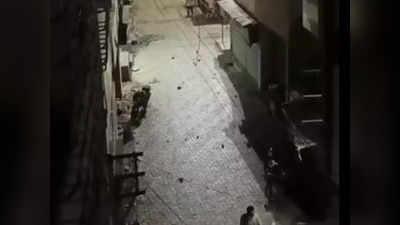 Ahmednagar News : शेवगावमध्ये दगडफेक, जमावाला पांगवण्यासाठी पोलिसांचा लाठीमार, परिस्थिती नियंत्रणात
