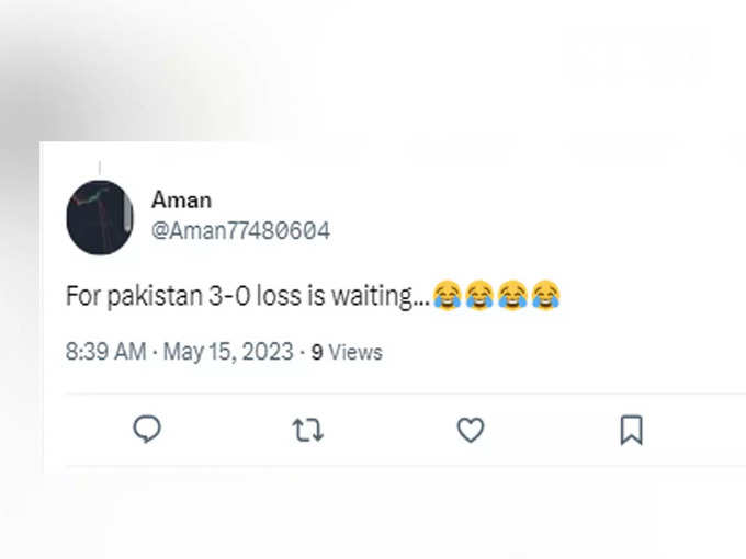 भारती यूजर्स- पाकिस्तान के 3-0 से हार का इंतजार