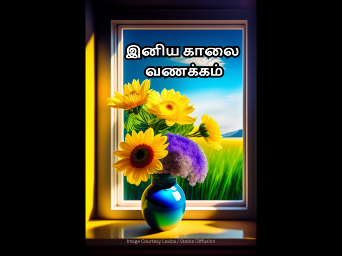 இனிய காலை வணக்கம்..