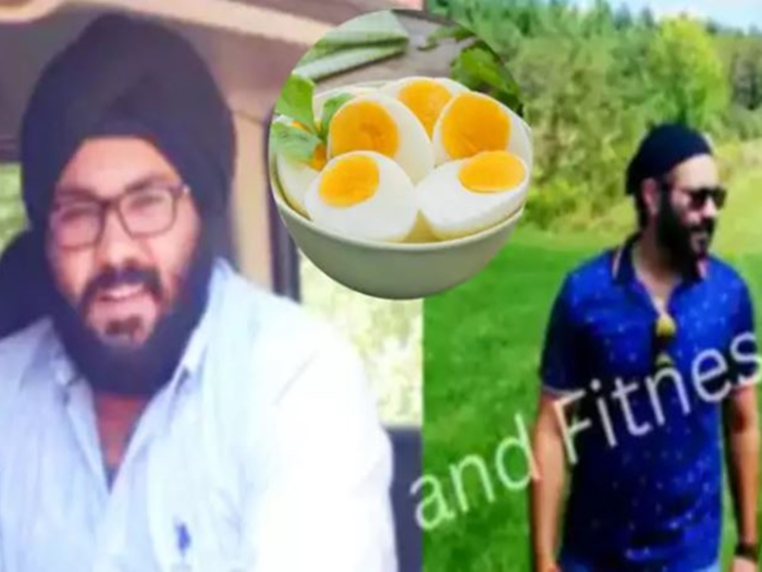 Weight Loss: This person lost 21 kilos in 3 months by eating eggs for breakfast, you should also know his story