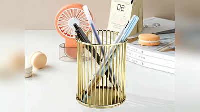 Pen Holder For Desk: ₹200 से भी कम कीमत वाले पेन होल्डर हैं काफी मजबूत, स्पेस सेविंग है डिजाइन