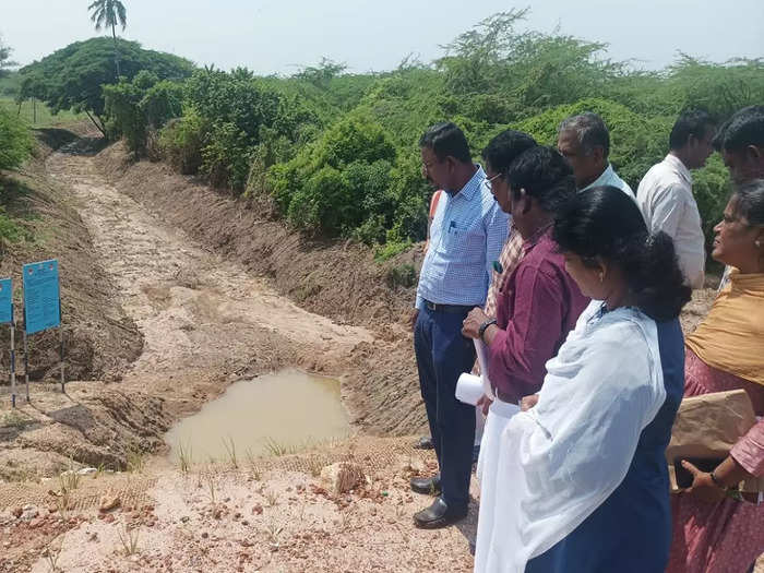 Thanjavur water bodies cleaning process,