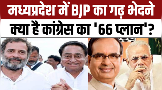 MP Election 2023: Karnataka की तरह मध्यप्रदेश में BJP का गढ़ भेदने कांग्रेस ने बना लिया 66 प्लान