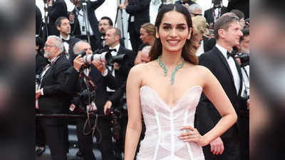 Manushi Chhillar Cannes 2023: मानुषी छिल्लर ने कान फिल्म फेस्टिवल में किया डेब्यू, सिंड्रेला बन लूटा मजमा