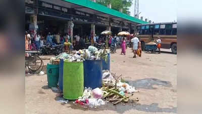 உசிலம்பட்டியில் குப்பைகளை கொட்ட இடமில்லை... ஆங்காங்கே  தேங்கி கிடக்கும் அவல நிலை! நடவடிக்கை எடுக்குமா நகராட்சி?