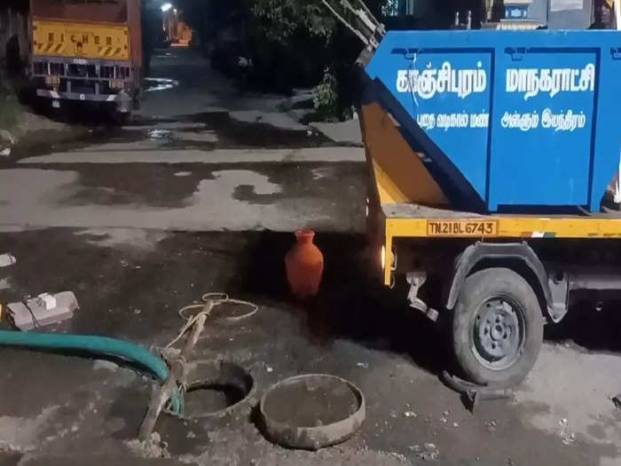 kanchipuram sewage issue