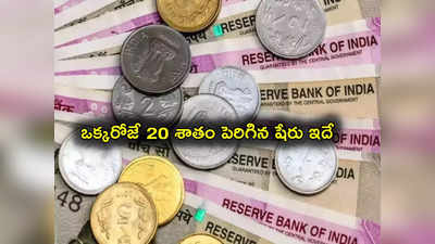 Penny Stocks: బ్రేకుల్లేకుండా దూసుకెళ్తున్న పెన్నీ స్టాక్స్.. ఒక్కరోజే 20 శాతం జంప్.. మరో 4 అప్పర్‌సర్క్యూట్!