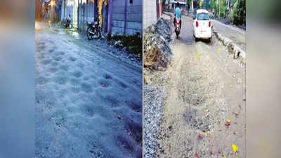 வழிநெடுக பள்ளம், குழி... யாரும் அத பாக்கலயா.... தஞ்சை - கும்பகோணம் சாலைக்கு விடிவு காலம் எப்போது?