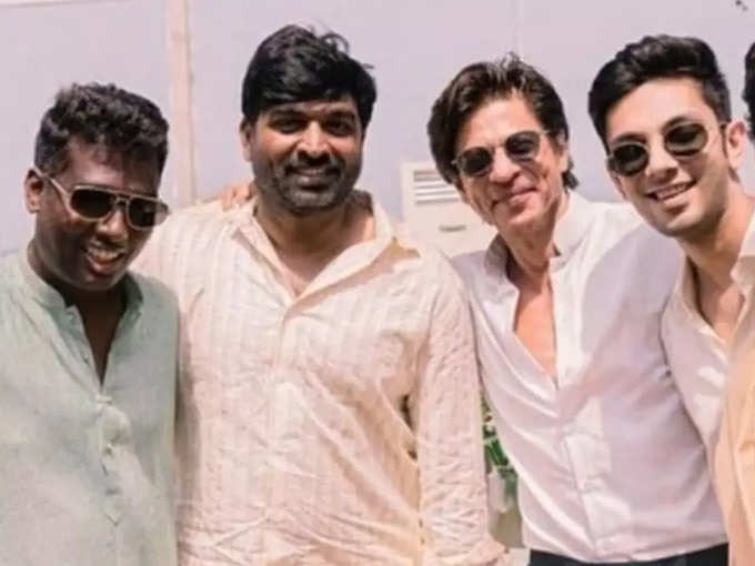 vijay sethupathi with atlee srk