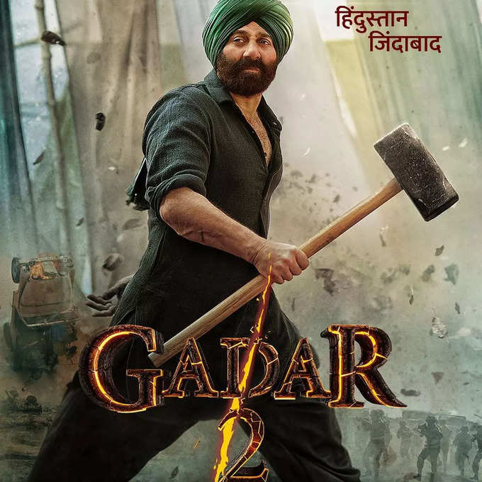 gadar 2 sunny deol look