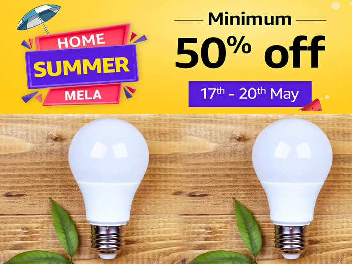 Led Bulb Discount on home summer mela