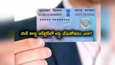 PAN Card: మీ వద్ద పాన్ కార్డు లేదా.. సింపుల్‌గా ఇలా ఆన్‌లైన్‌లో అప్లై చేసుకోండి మరి! 