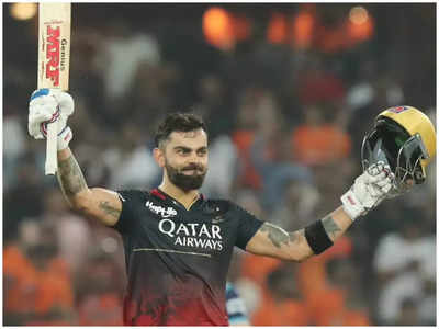 Virat Kohli century: బ్యాక్ టు బ్యాక్ సెంచరీతో విరాట్ విజృంభణ.. గుజరాత్ టార్గెట్ 198