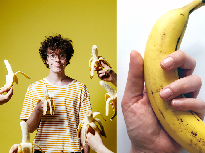 By eating bananas, this work is naive!  Otherwise, you will fall into the grip of various diseases without your knowledge