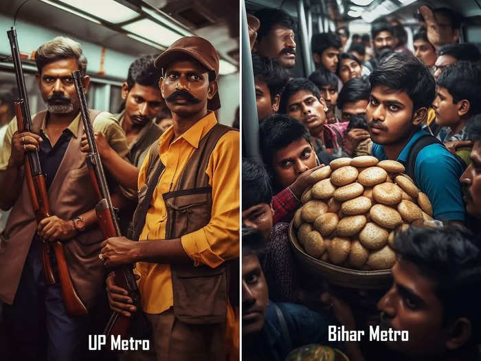 ai generated metro pictures viral hyderabad bihar kanpur see viral images