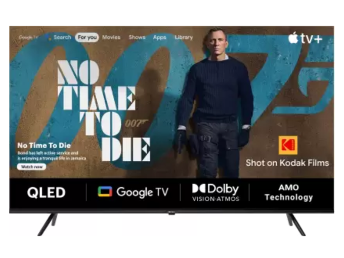 <strong>KODAK (55 inch) QLED Ultra HD (4K) Smart Google TV:</strong>