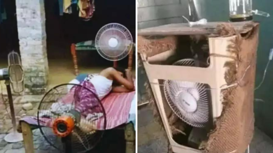 Garmi Ke Viral Jugaad: चिलचिलाती गर्मी से बचने के लिए लोगों ने किए भयंकर जुगाड़, तस्वीरें इंटरनेट पर छा गईं 