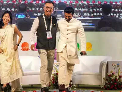 Ram Charan ने G-20 समिट में दक्षिण कोरियाई राजदूत संग नाटू नाटू पर किया डांस, सिखाया हुक स्टेप