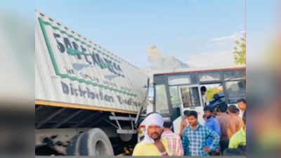Buldhana Accident: मुंबई-नागपूर महामार्गावर ट्रक आणि एसटीचा भीषण अपघात; ६ जण ठार