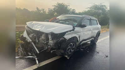 Nagpur Accident: डिव्हायडरला धडकून कारचा चक्काचूर, अपघातात वडील-मुलीचा जागीच मृत्यू