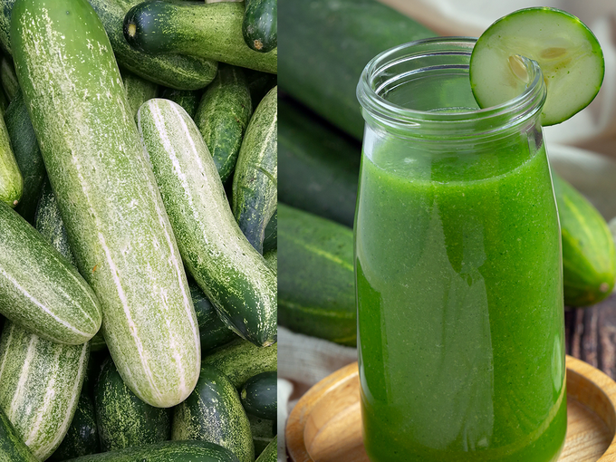 Benefits of cucumber juice
