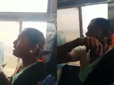 जब पैसे ही देने थे तो फ्री का ऐलान क्यों किया... कर्नाटक में बस के टिकट को लेकर कंडक्टर से भिड़ गई महिला