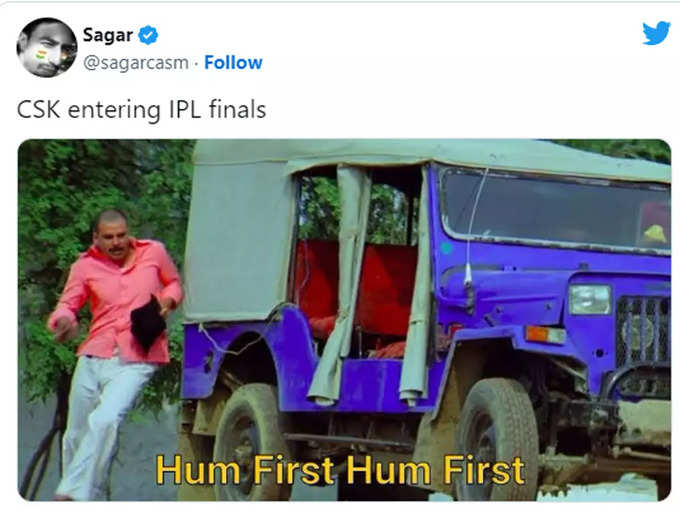 CSK फैंस- हम फस्ट...!